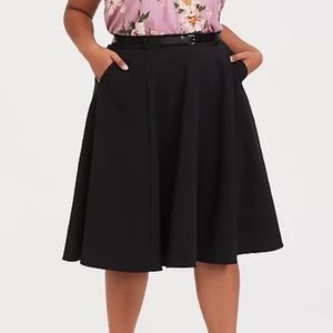 Torrid midi skirt NWOT